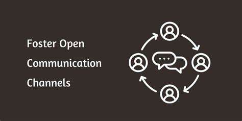 1.FosterOpenCommunicationChannels