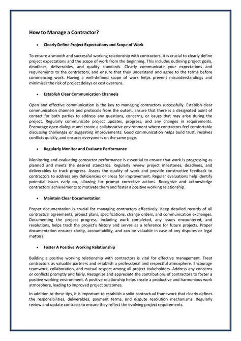 EstablishClearCommunicationChannels